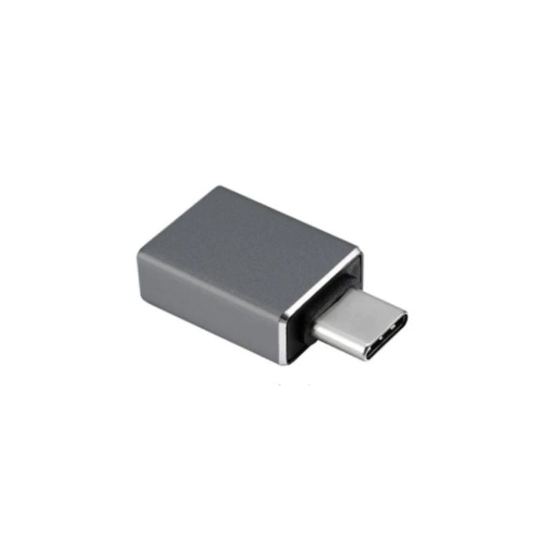 Portable type-c to USB3.1 OTG multi-function conversion head SILVER