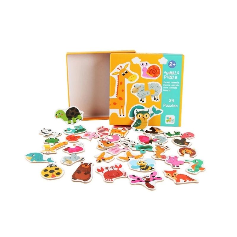 Children's learning toys Children's learning puzzle-A animal