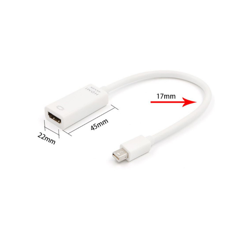 Mini DP to HDMI conversion cable DisplayPort to HDMI for Macbook