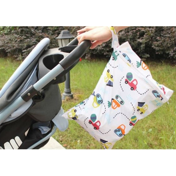 Large Volume Storage Bag with zipper - Cars