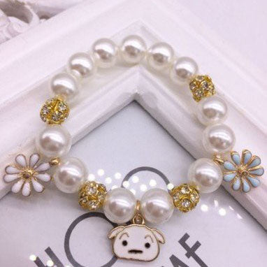 Children's Pearl Bracelet-Little White