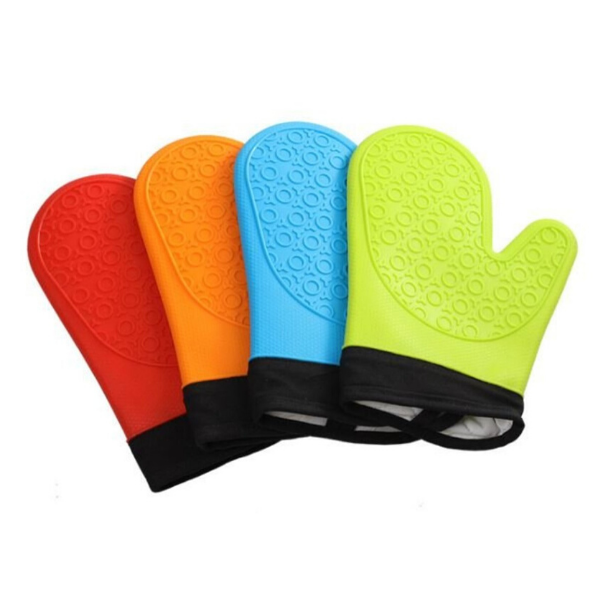 Silicone Thermal Gloves-Blue