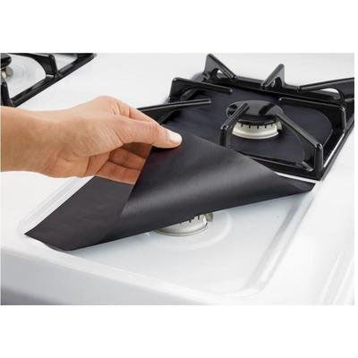 Gas Stove Surface Protection Mat in Black