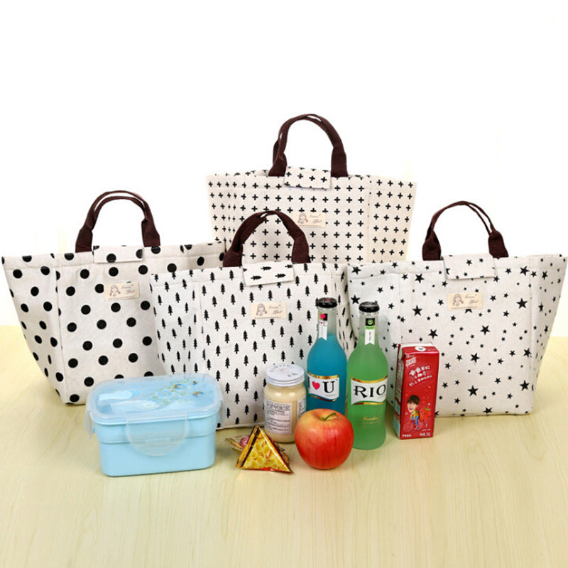 Thickened lunch box bag - Type C with "Star" pattern