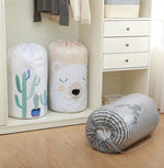 Quilt Clothes Moisture-proof Waterproof Storage Bag (Beam Type) -B Striped Deer