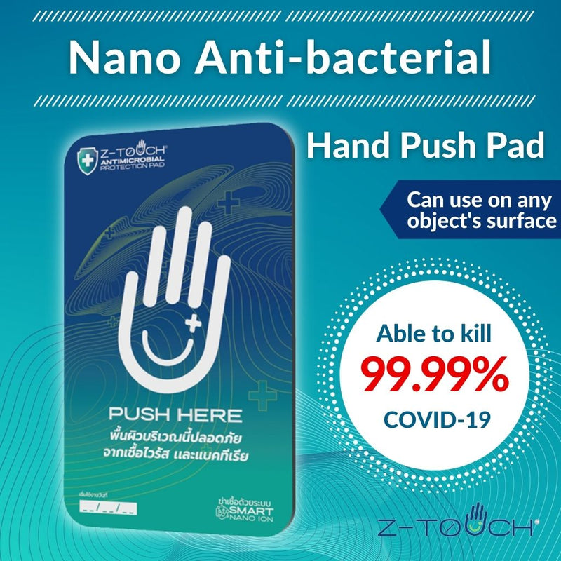 Nano Anti-bacterial Hand Push Pad