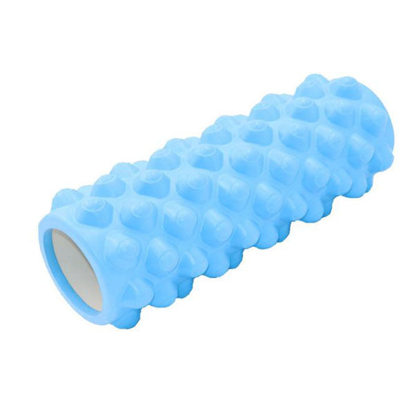 Fitness Muscle Foam Yoga Pillar-B Floating Point Blue