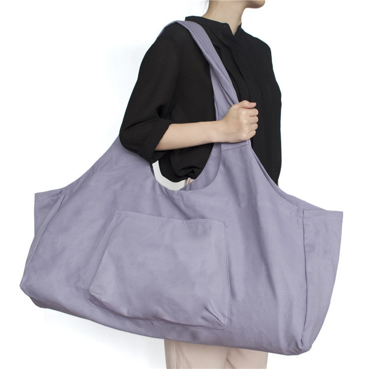Large Capacity Yoga/Clothing Storage Bag-Purple