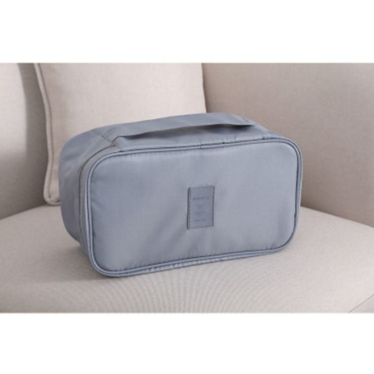 Travel essentialUnderwear storage waterproof bag-gray