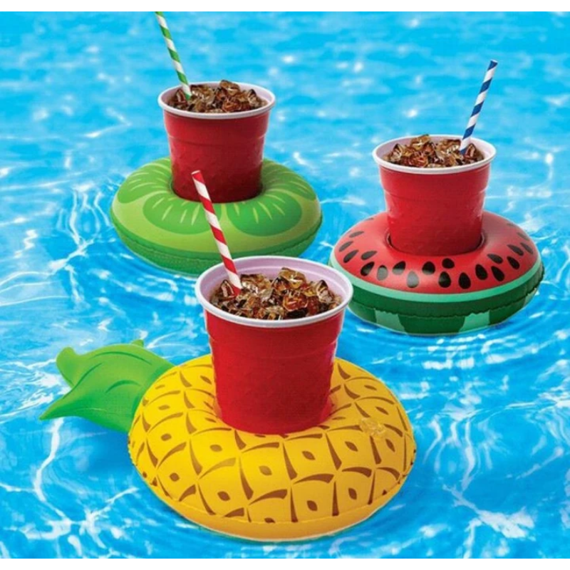 Inflatable cup/phone holder - Set B Watermelon