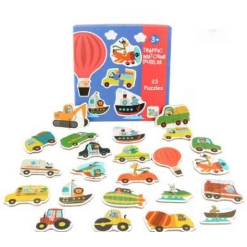 Children's learning toys Children's learning puzzle-C transportation