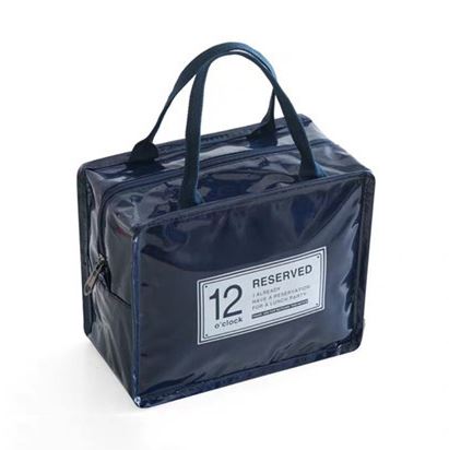 (Travel/Beach) Lazy Portable Waterproof Tote Bag-Blue