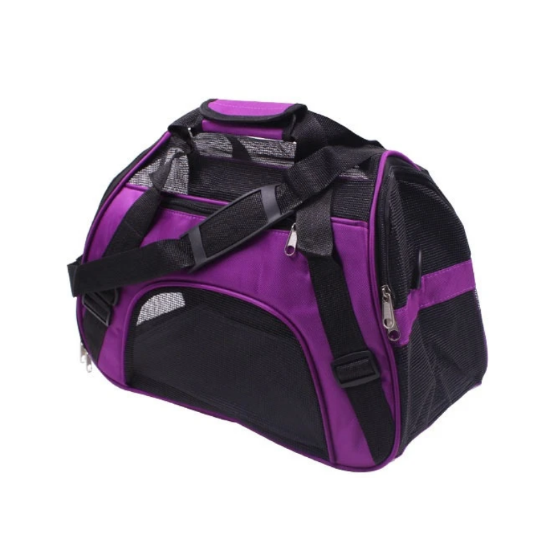 Pet Outing Crossbody Bag-Purple (Large Size)